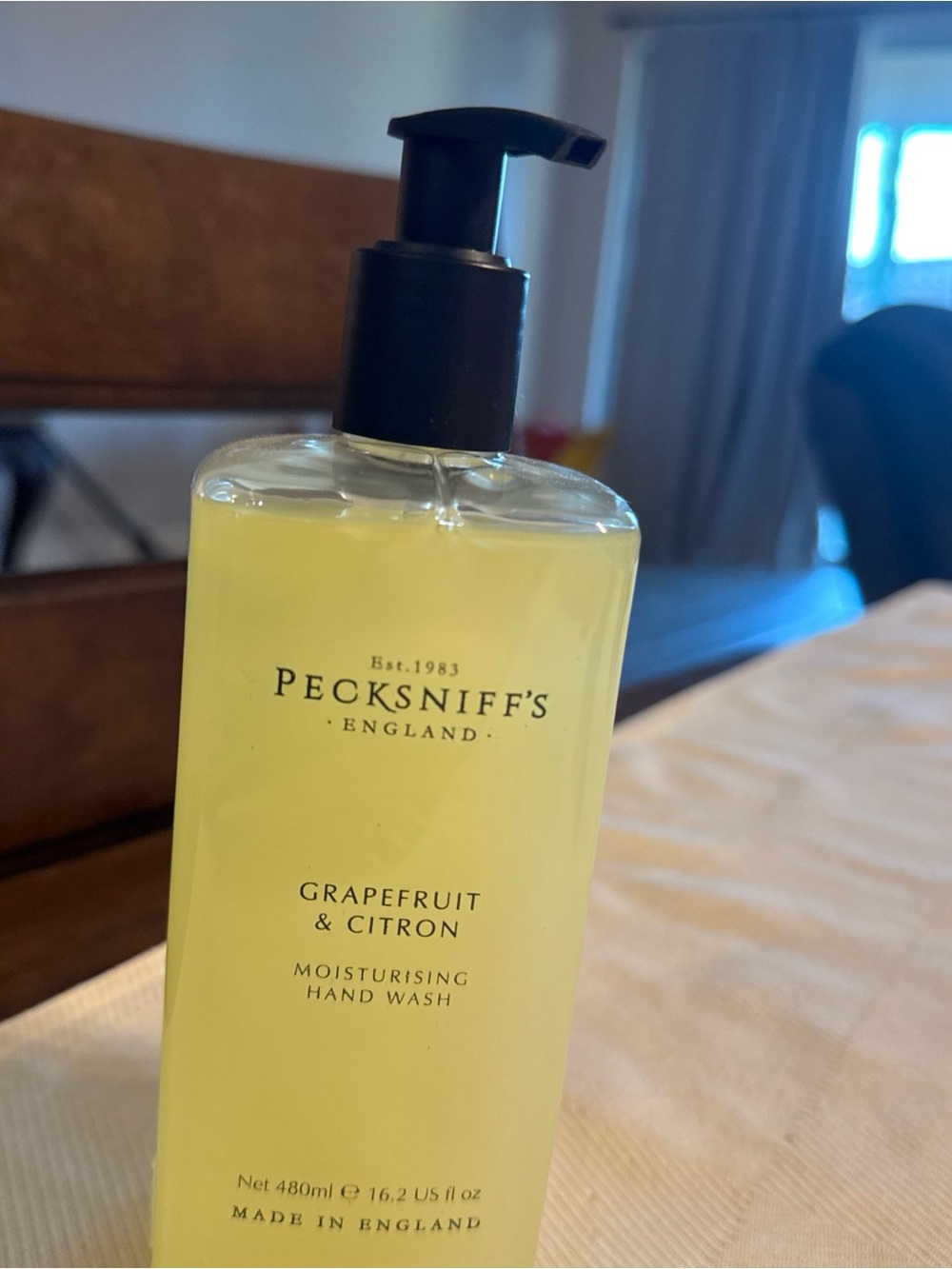 Grapefruit & Citron Moisturising Hand Wash - Yellow
